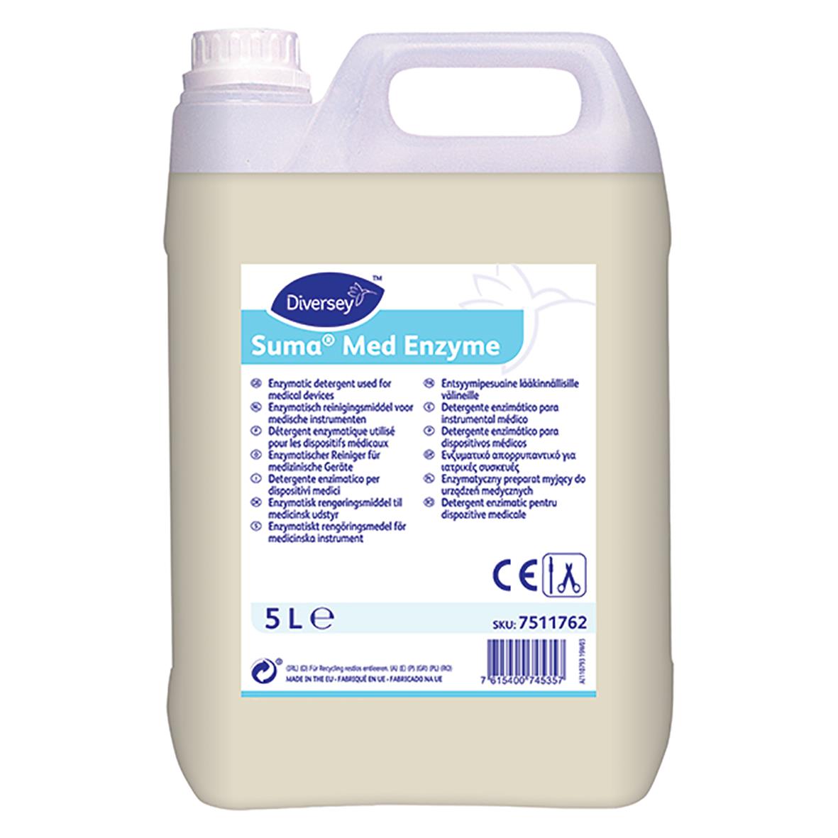 Spol Diskdesinfektion Diversey Suma Med Enzyme 5L AllOffice