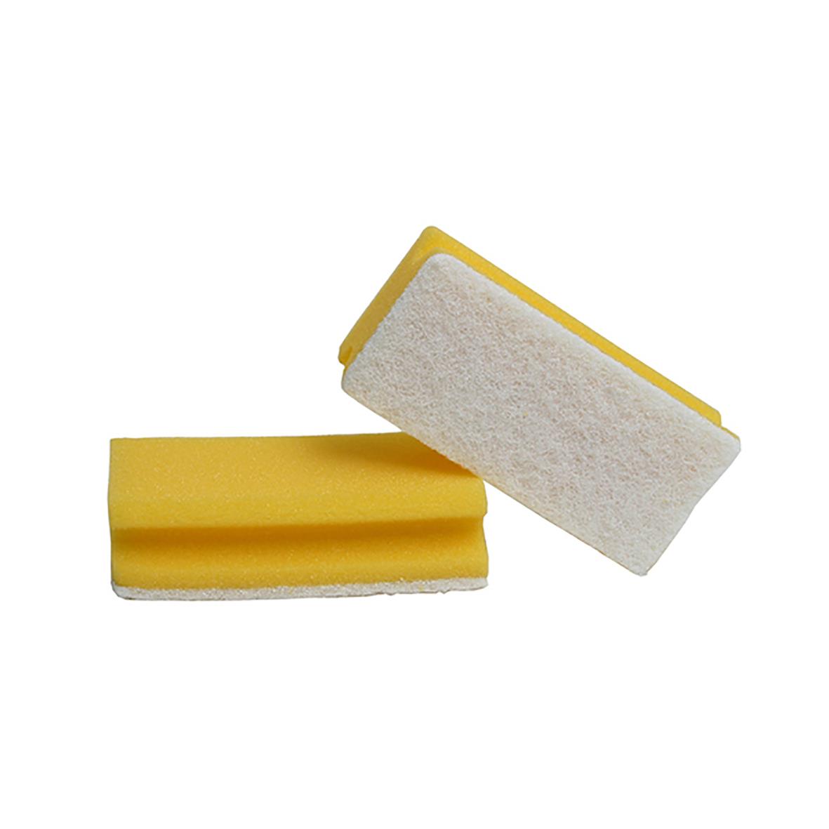 Rengöringssvamp Max Med Grepp Gul/Vit 75x150mm 53070025_1