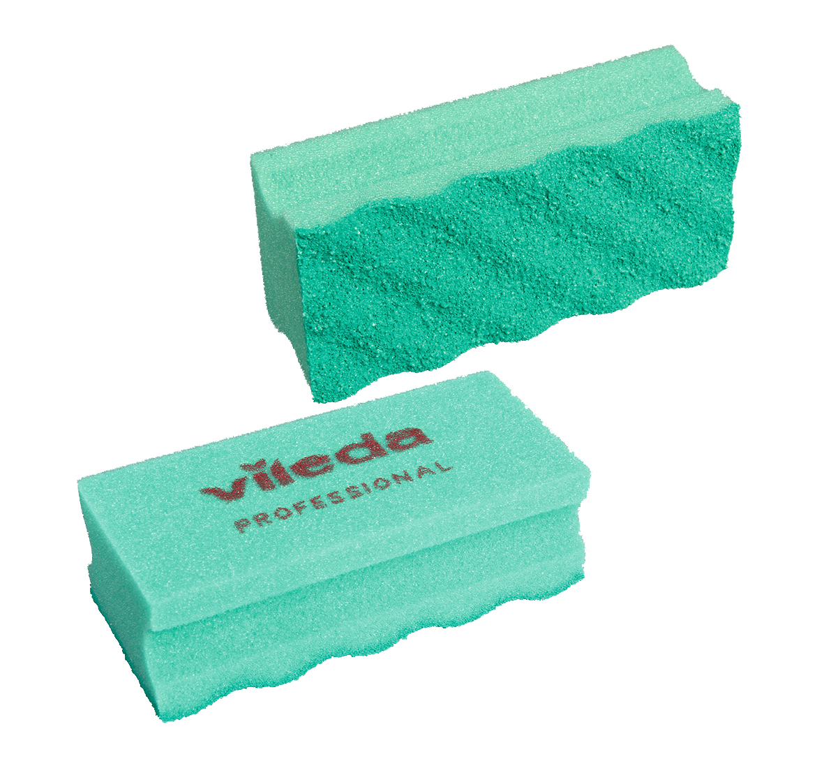 Rengöringssvamp Vileda Med Grepp PurActive High Grön 140x63mm 53070053_1