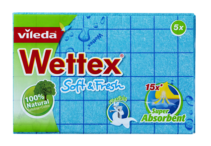 Svampduk Wettex Soft blå 250x360mm 53070091_1