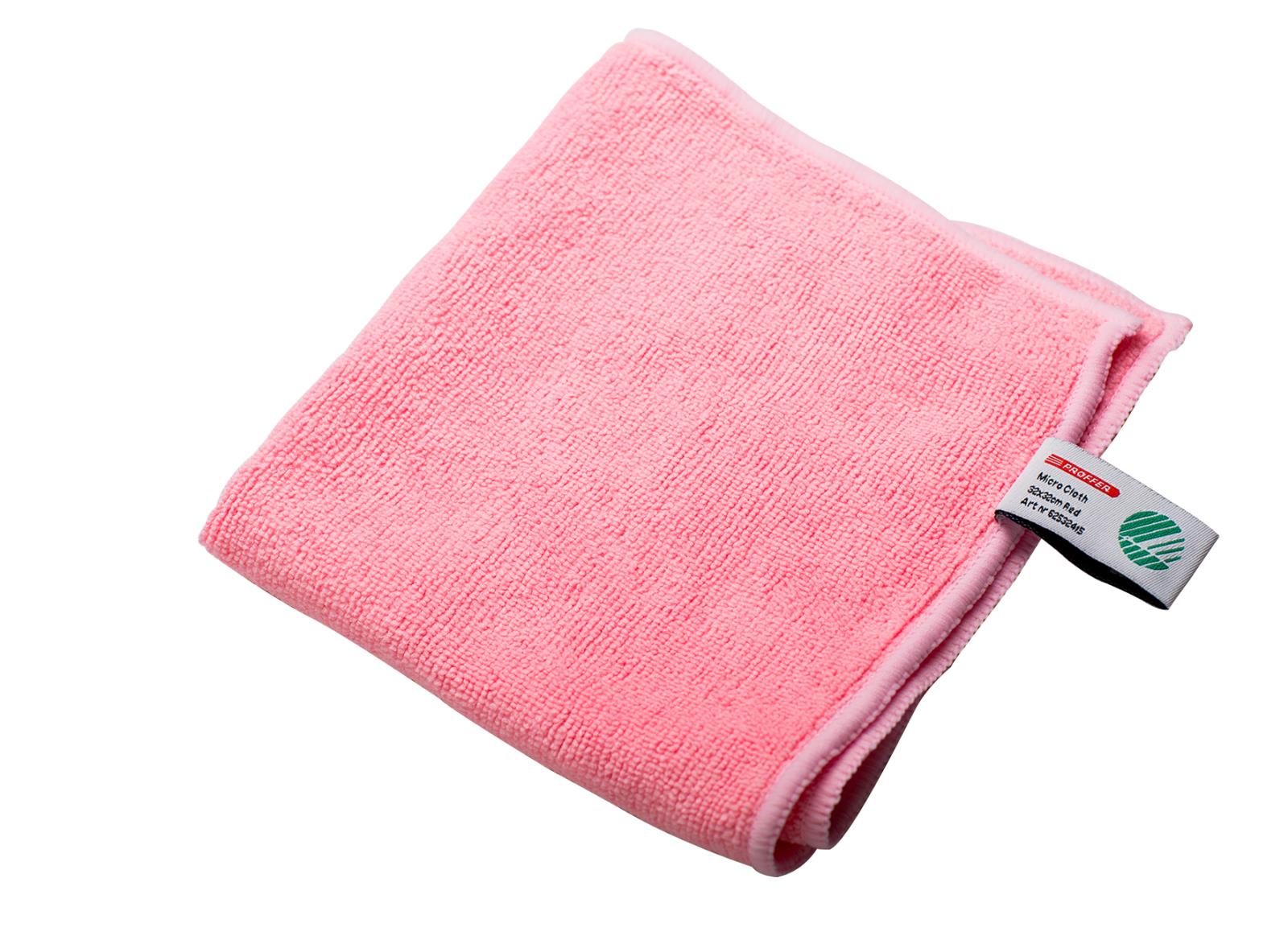 Microfiberduk Proffer Röd 32x32cm 53073275