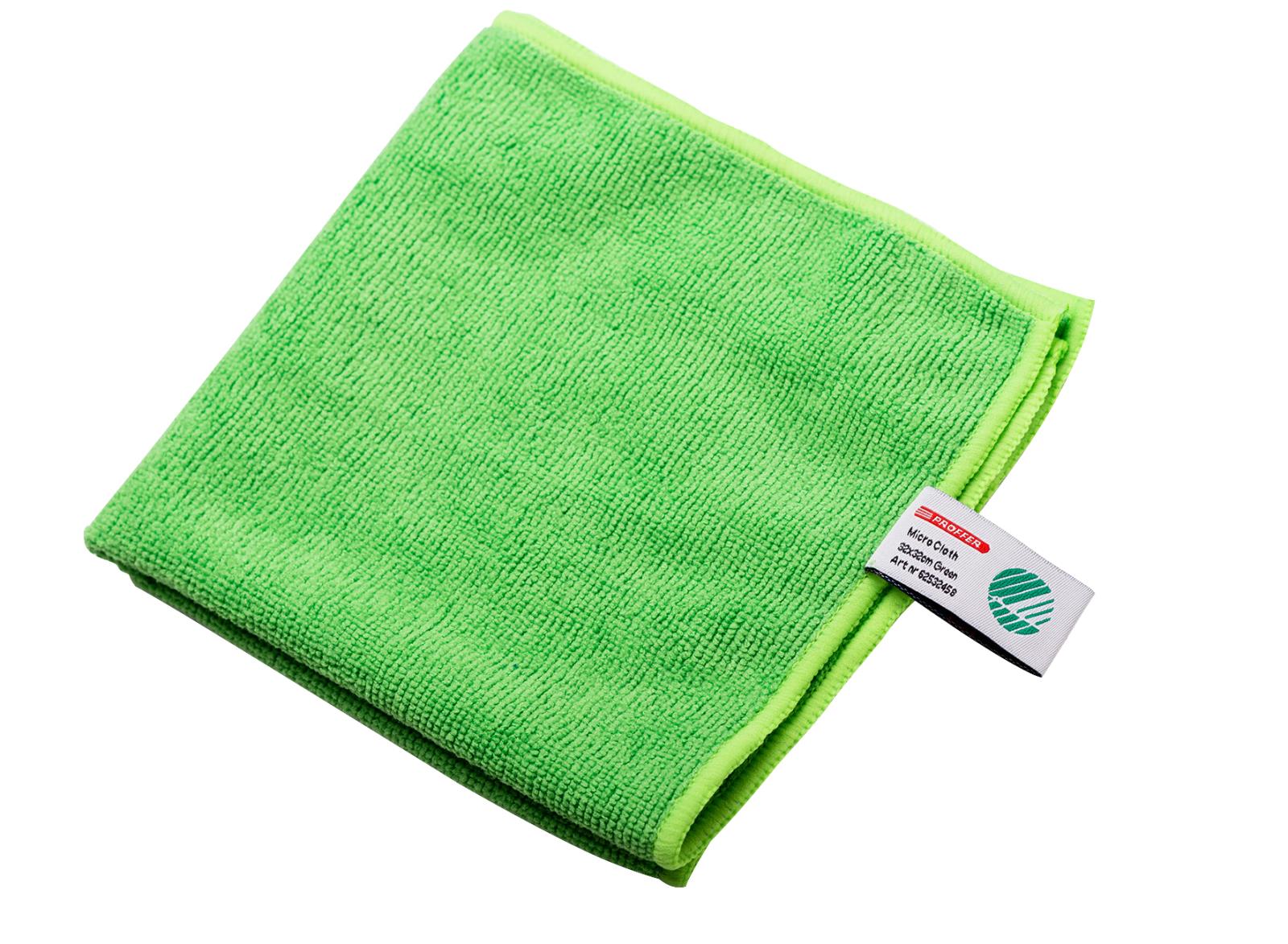 Microfiberduk Proffer grön 320x320mm 53073281