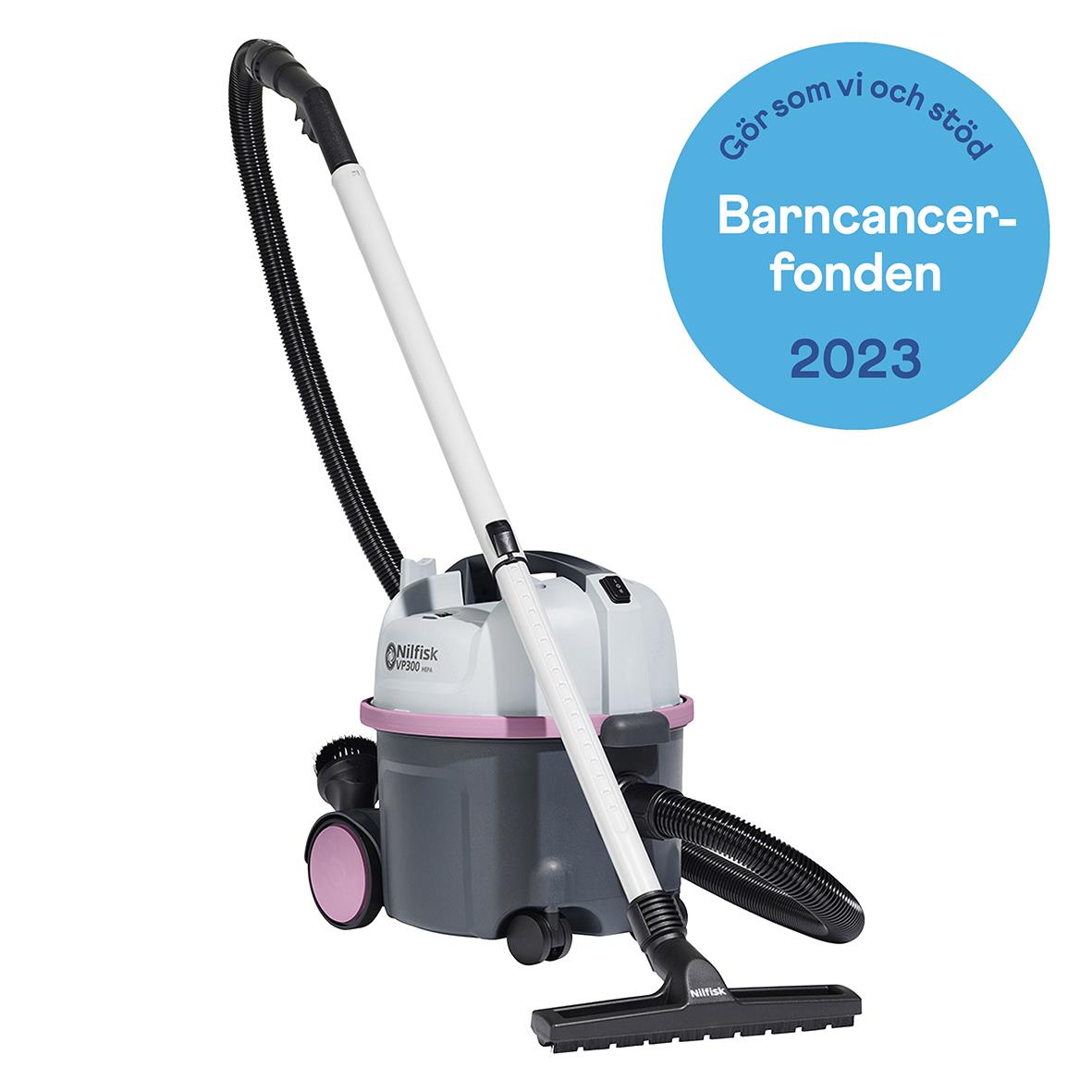Dammsugare Nilfisk VP300 Hepa Barncancerfonden 54010219