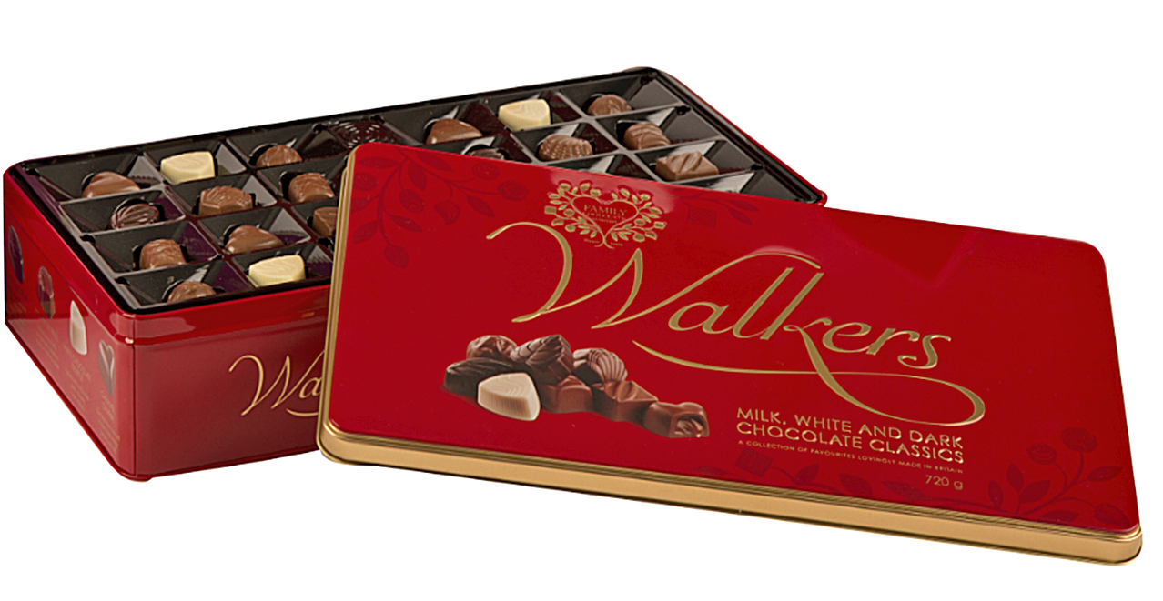 Choklad Assorted Chocolate TIN 720g AllOffice