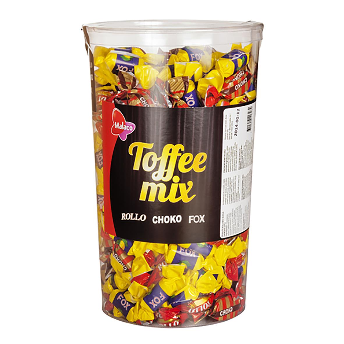 Godis Toffee mix Tube 1760g | AllOffice