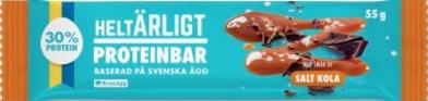 Proteinbar Helt Ärligt Salt Kola 55 g 60010736