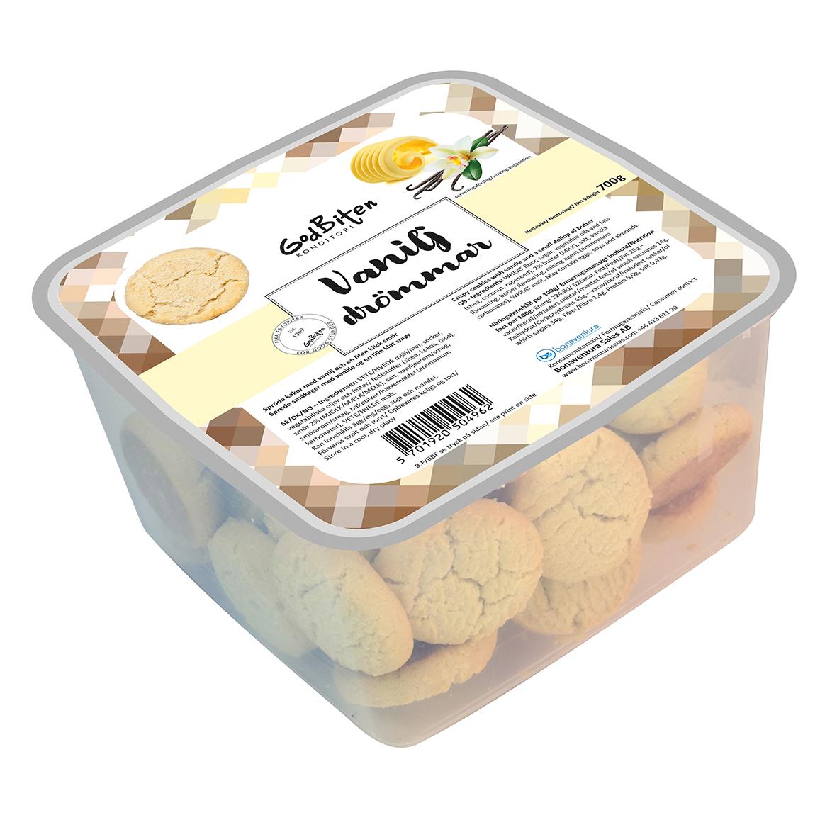 Vaniljdrömmar Royal Smörbakade 700g 60022192_1