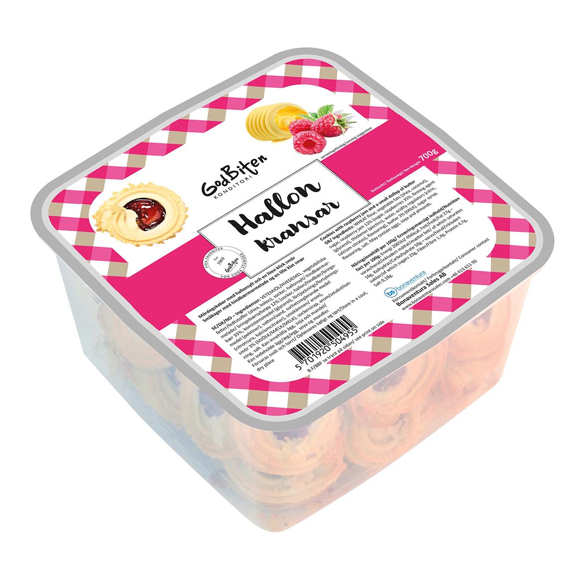 Hallonkransar Royal Smörbakade 700g 60022194_1