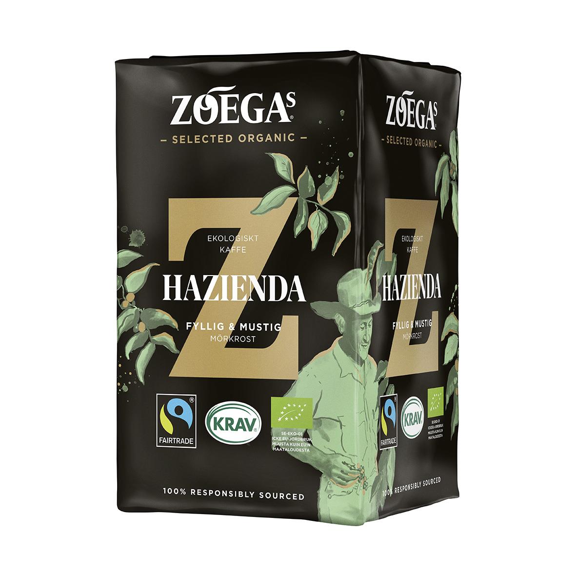 Kaffe Zoégas Hazienda Brygg 450g 60100021_2