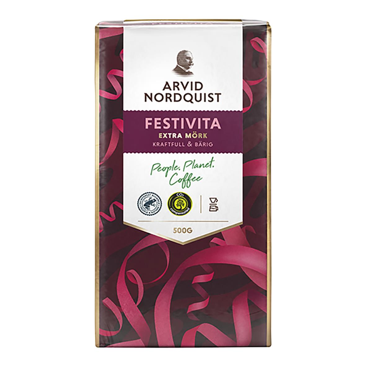 Kaffe Arvid Nordquist Festivita Brygg 500g 60100025_3