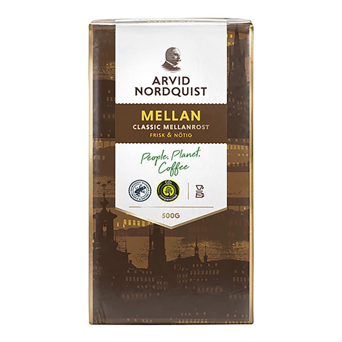 Kaffe Arvid Nordquist Mellanrost Brygg 500g 60100027_3