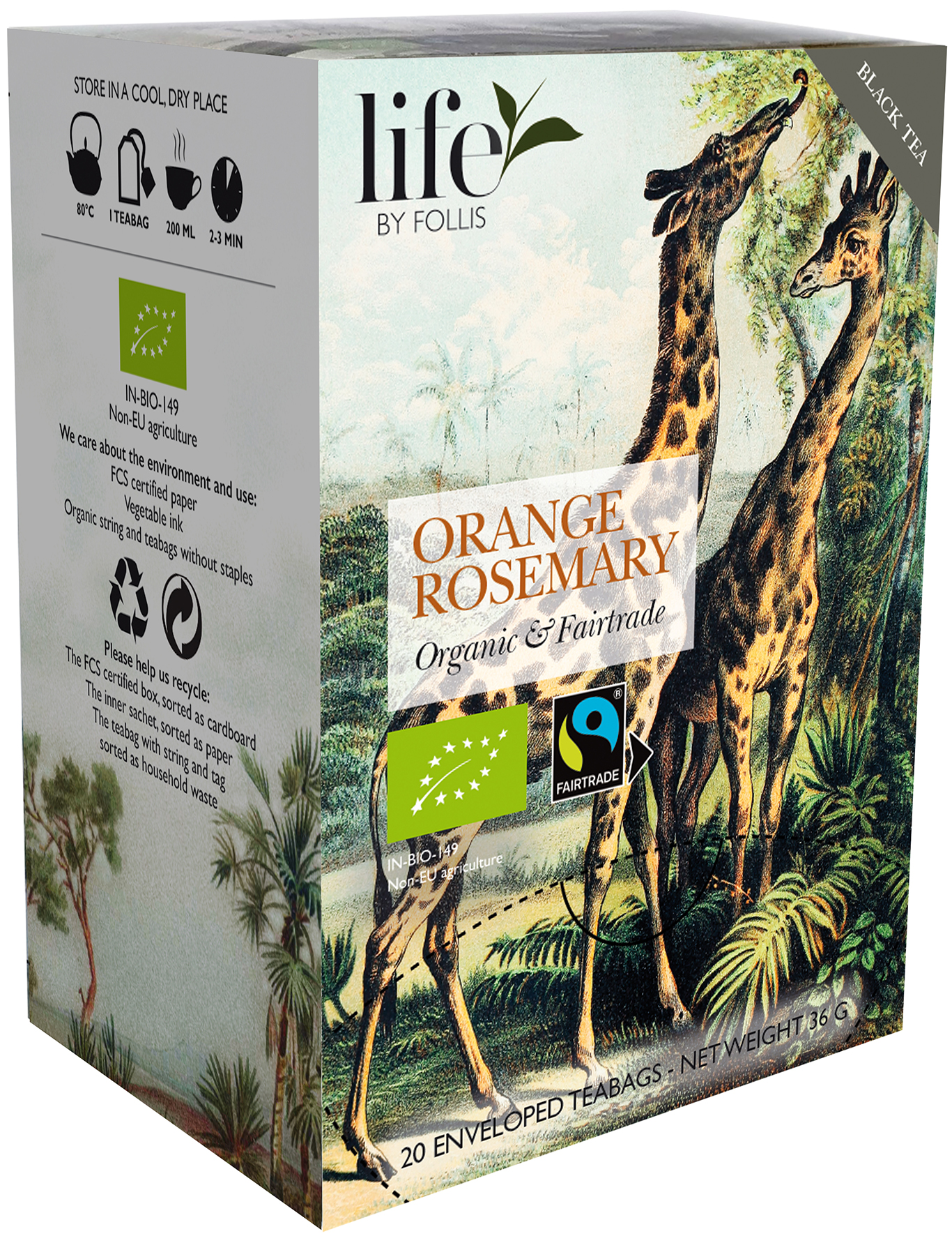 Svart te Life by Follis Apelsin rosmarin 60110026_1