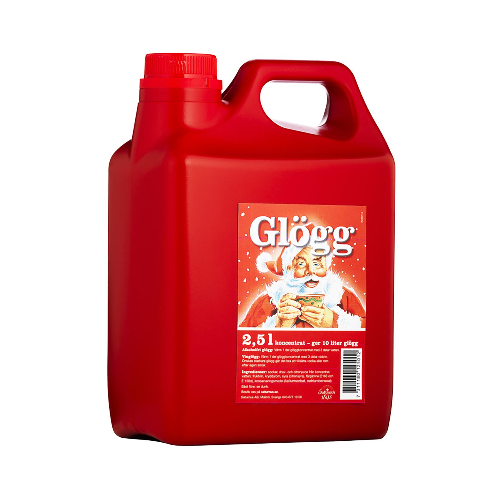 Glögg Saturnus Koncentrat 2,5L 60110038