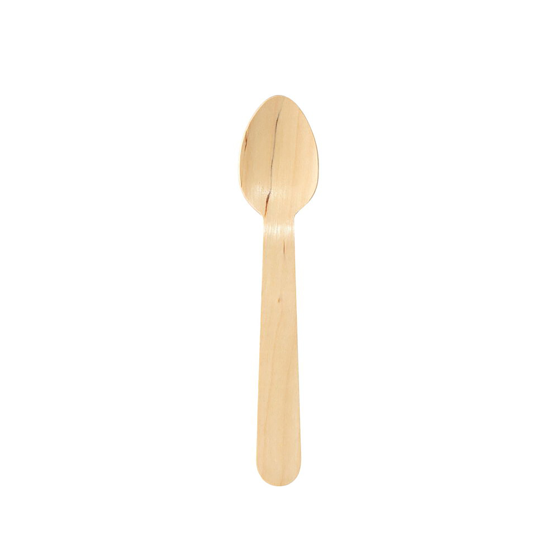 Engångsbestick Duni Kaffesked vaxat trä 11cm 61010166_1