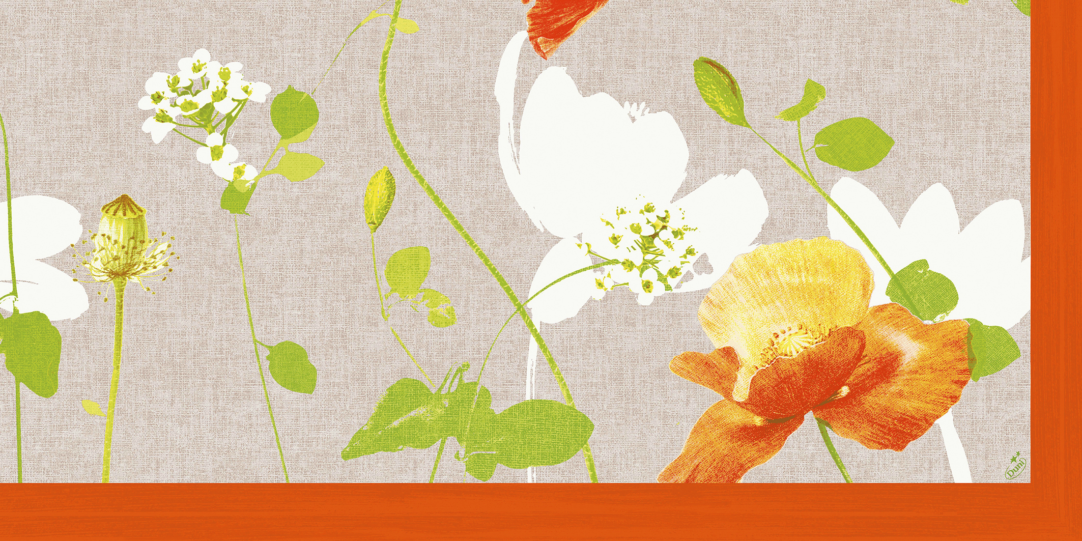 Duk Duni Dunicel Poppy 84x84 cm 61030524