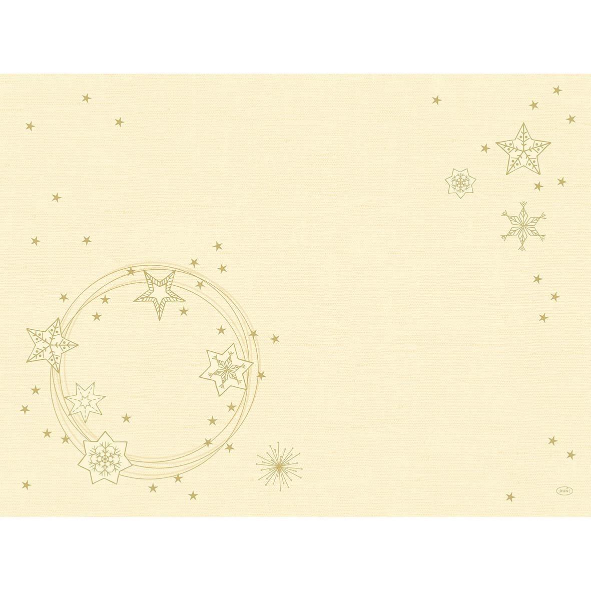 Tablett Duni Star Shine Dunicel Cream 30x40cm 61030861_1