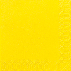 Servett Duni 3-lag Gul 33x33cm 61050036_1