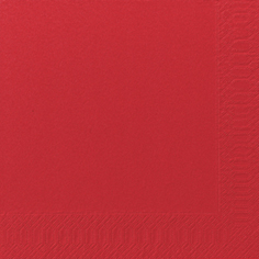 Servett Duni 3-lag röd 33x33cm 61050049_1