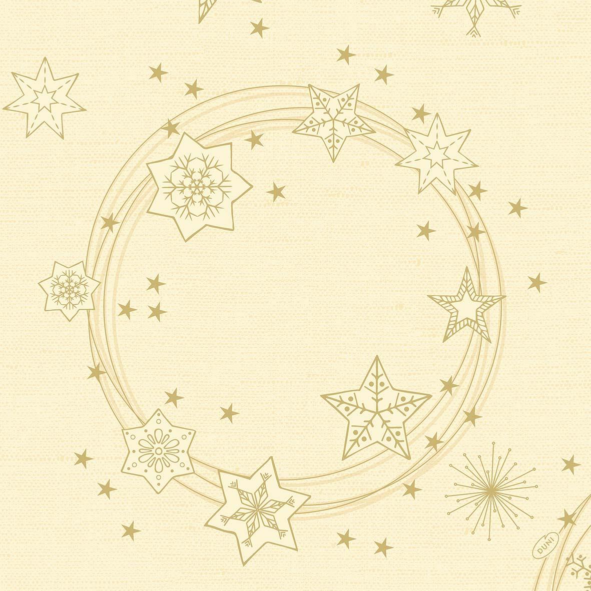 Servett Duni Star Shine Dunilin Cream 40x40cm 61051407_1