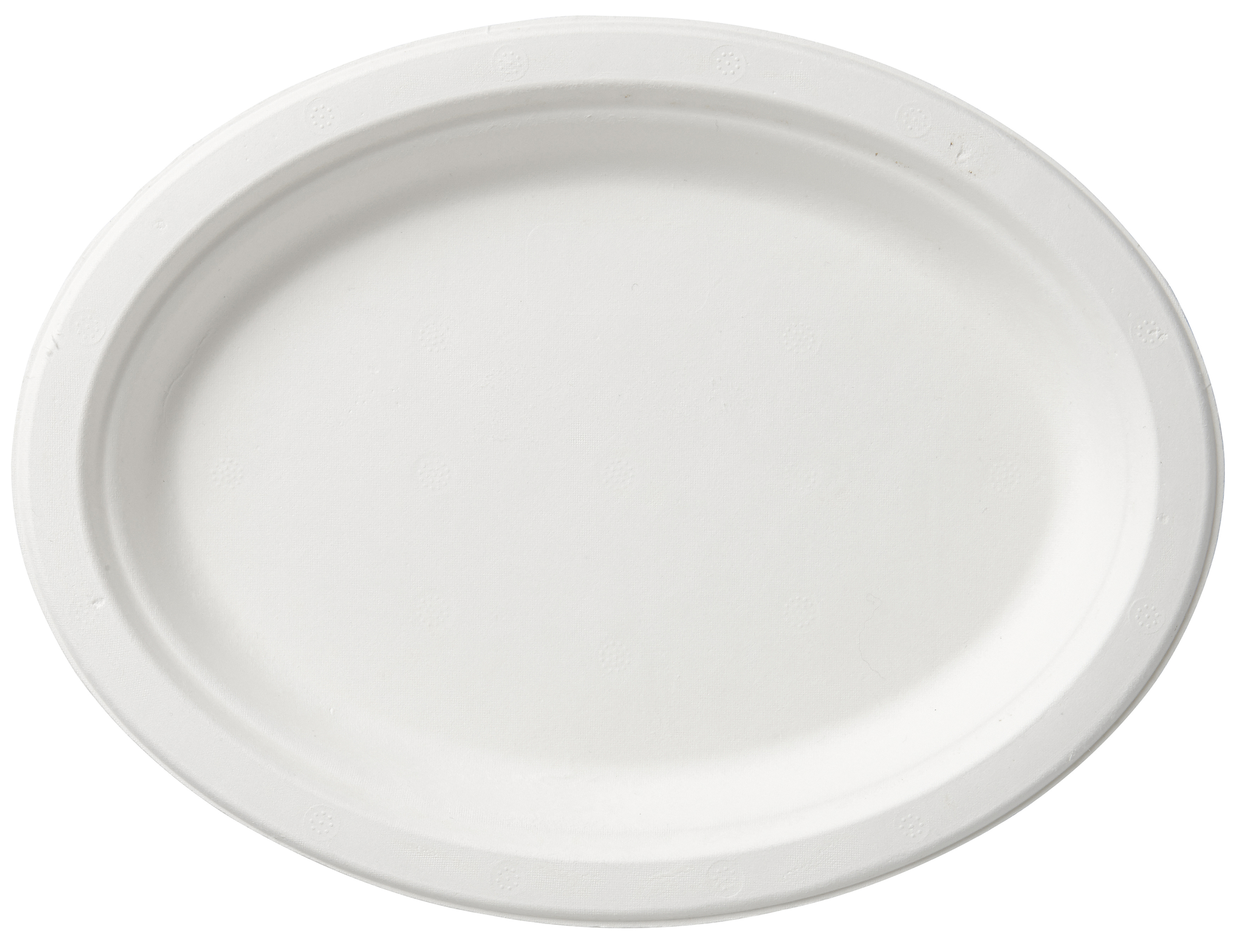 Engångstallrik Duni Bagasse oval 26cm 61060296