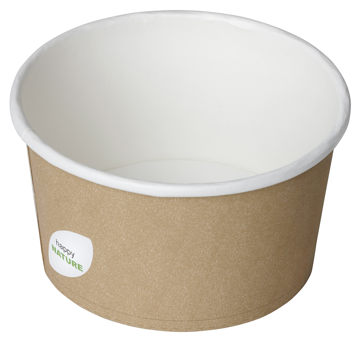 Pappersform Duni Rund Kartong/PLA Ø115x63mm 400ml 64040076