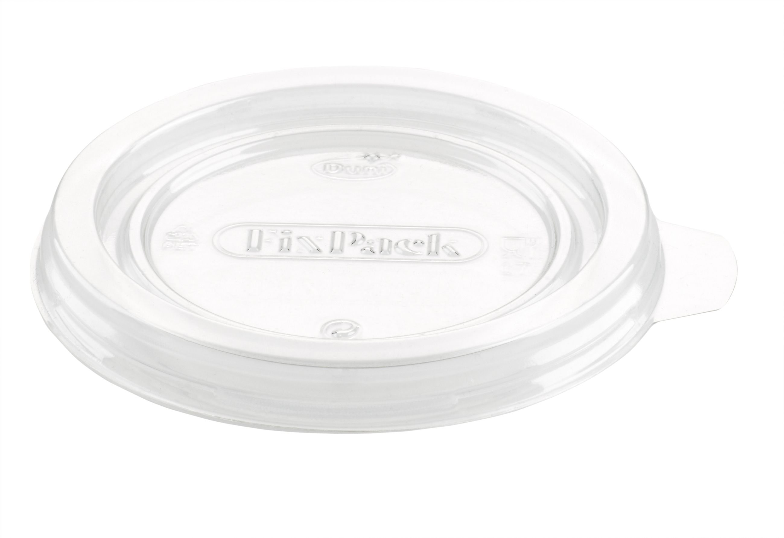 Lock Till Plastbägare Duni Fixpack PET Klar Till Ø80mm 65010011