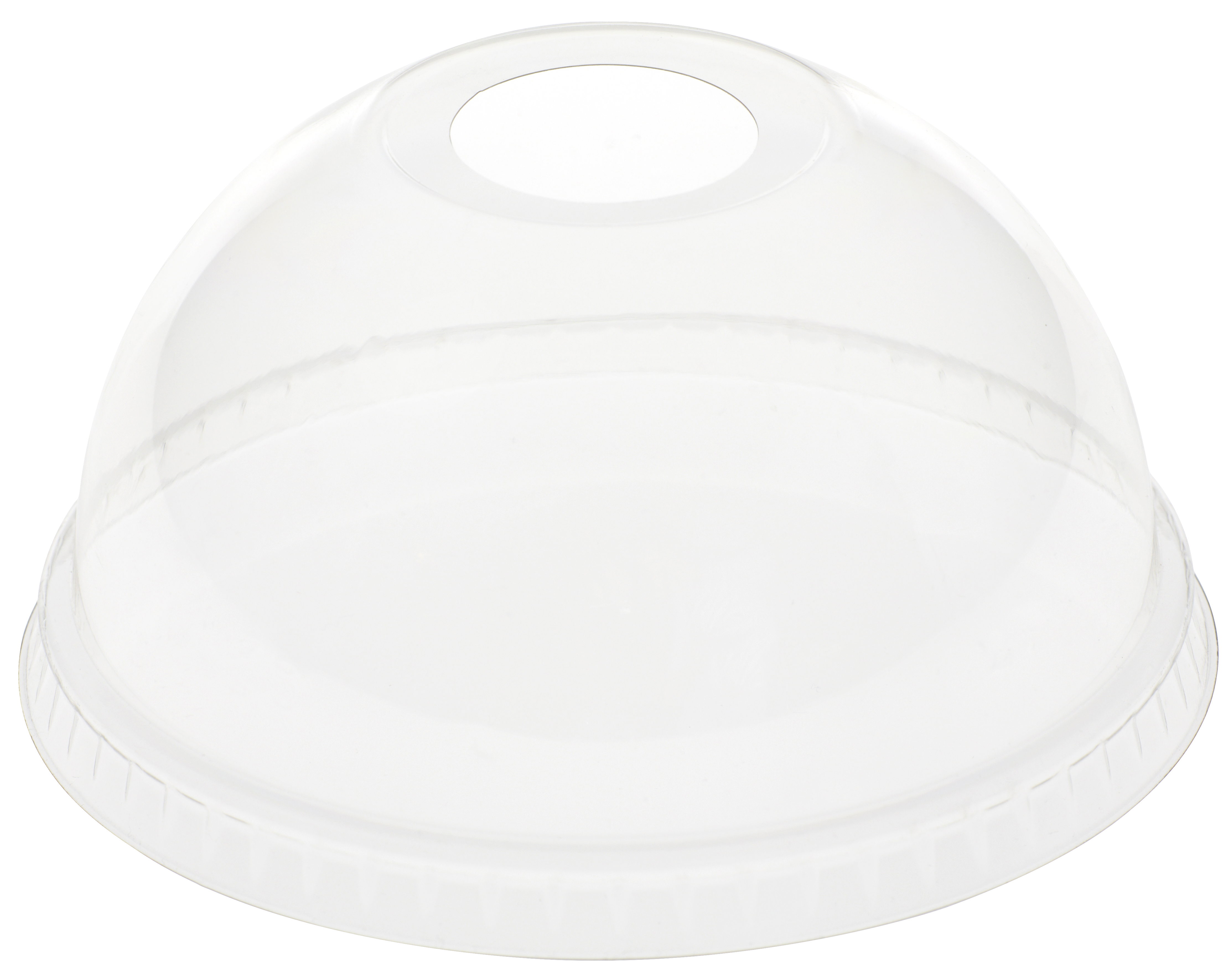 Kupollock med hål Duni Ecoecho® Crystal 41cl transparent 65010595