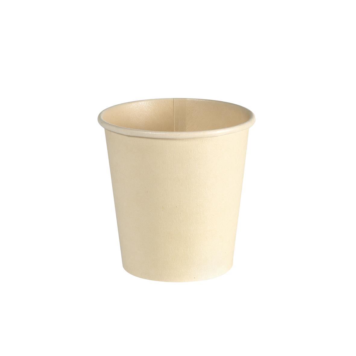 Bägare Sweet cup ecoecho bagasse/PLA natur 12cl 65010694