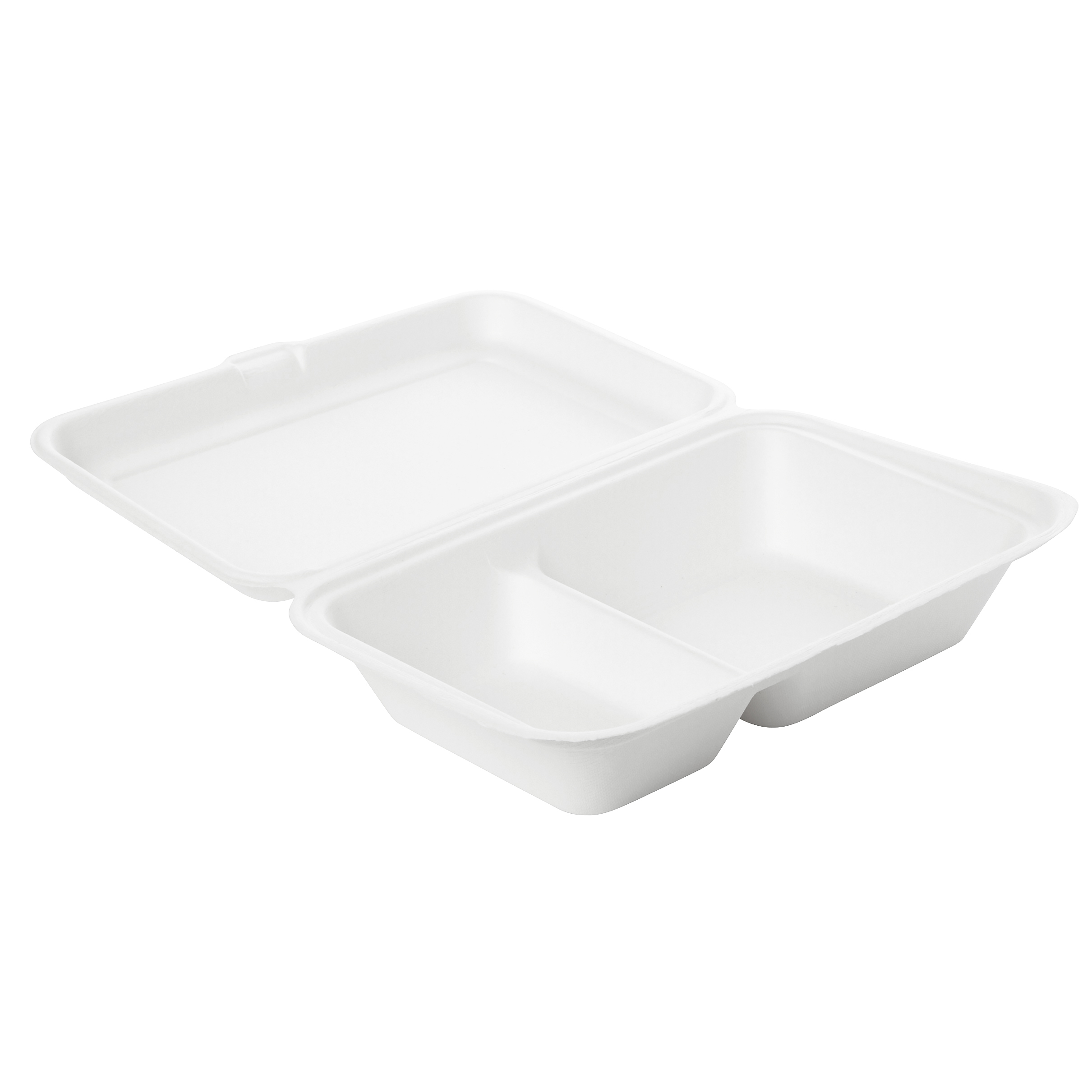 Box ecoecho® Bagasse 241x163x65mm vit 65040257
