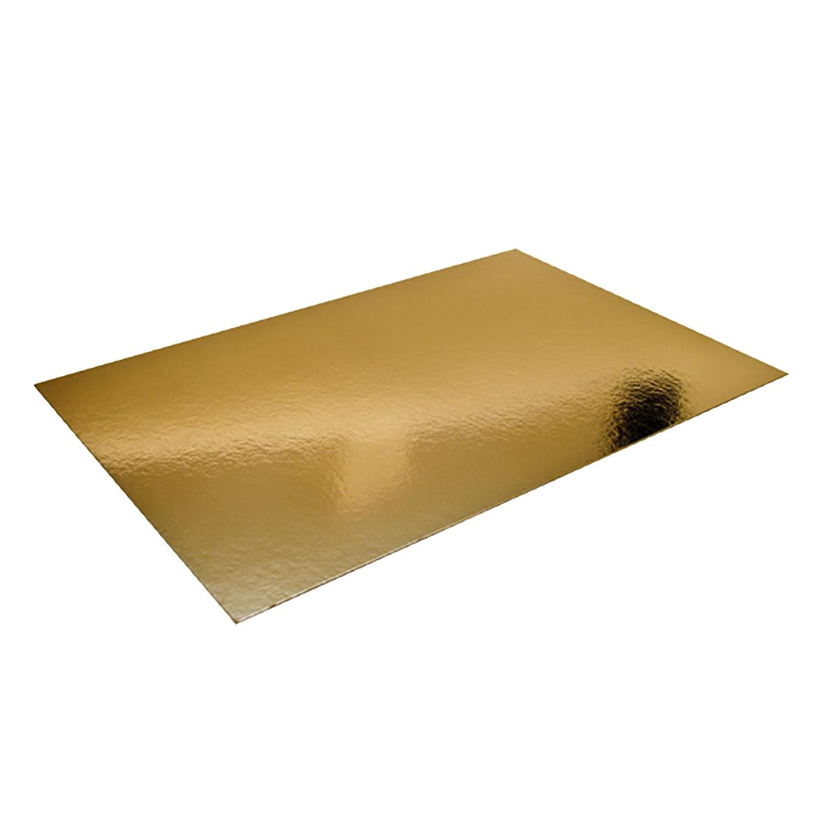 Tårtbricka Guld/Silver 400x600mm 65100183