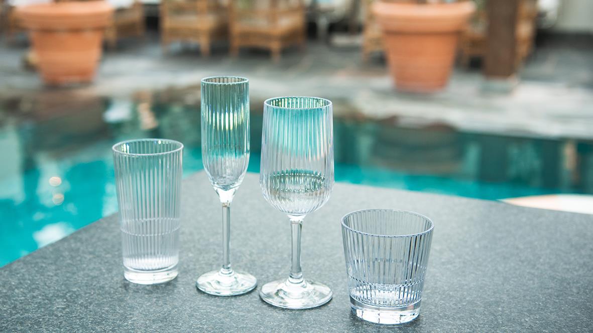 Drinkglas Stripe Highball Polykarbonat Ø7,8x15,2cm 40cl 66030161_5