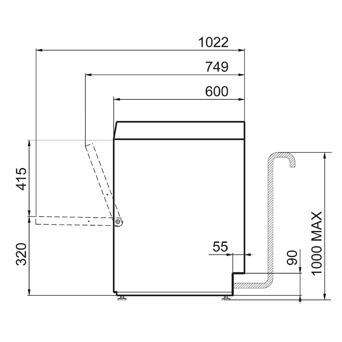 Underbänkdiskmaskin Smeg UD 505 D 67010137_3