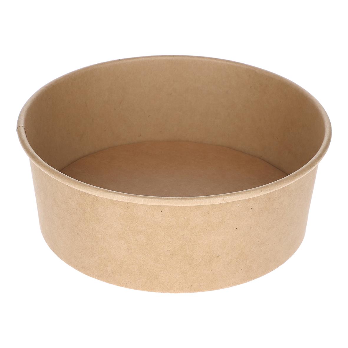 Pappersform 1000ml Brun Ø187mm 68010142