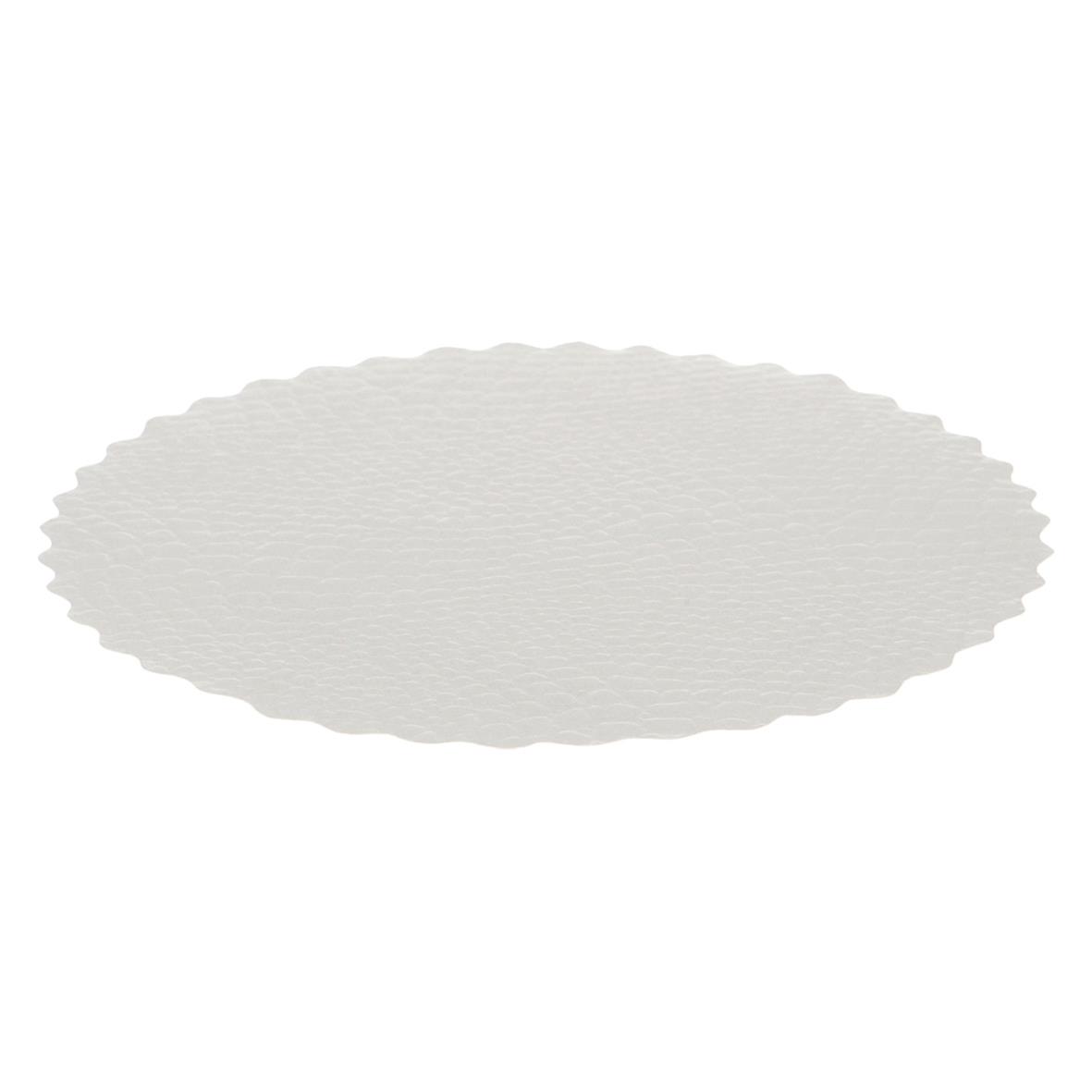 Fatpapper Abena Mönstrat Runt vit 180 mm 68030004