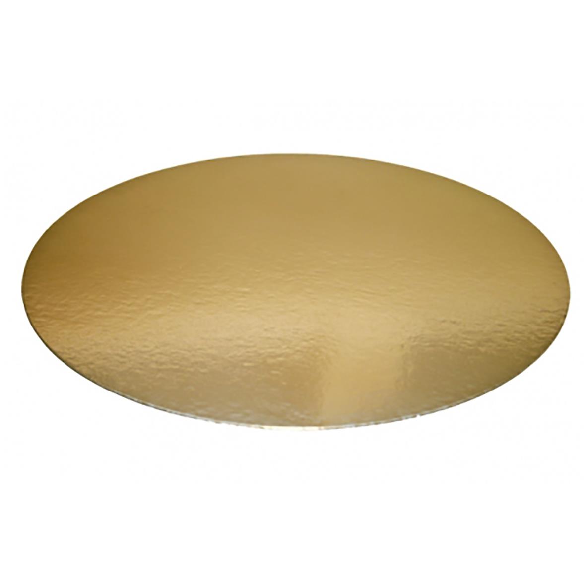 Tårtbricka Rund guld/silver 320 mm 68030008