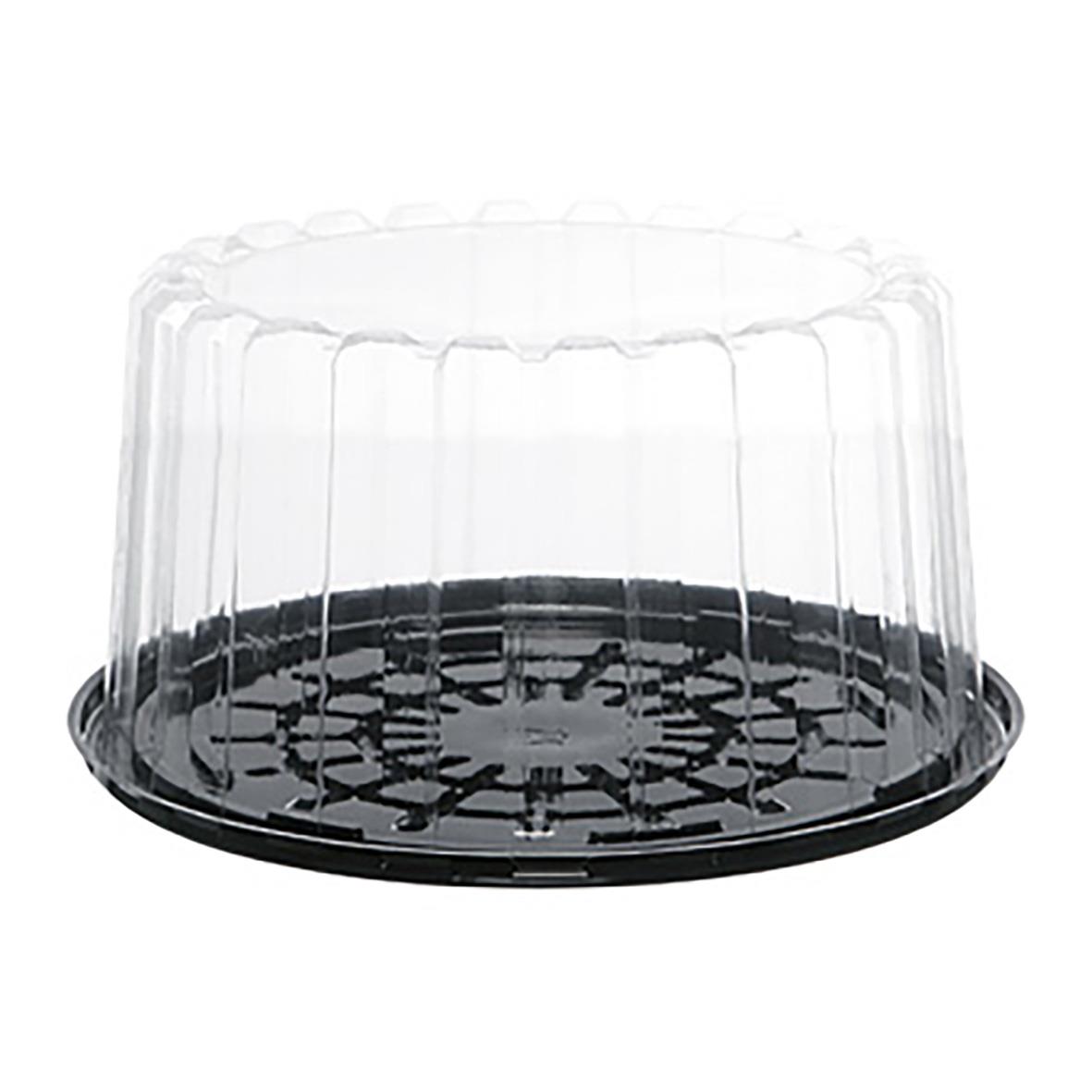 Tårtfat svart m Lock innermått 25x12cm 68030015