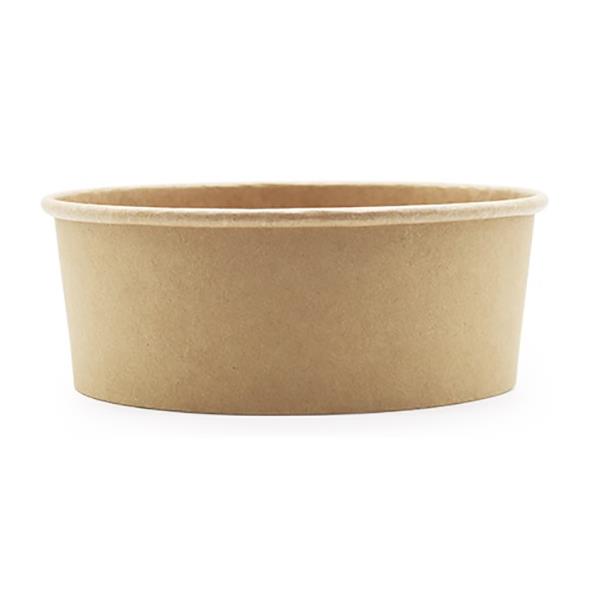 Salladsskål Papp brun 1300 ml 68050018