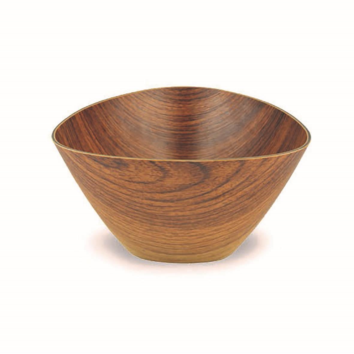 Skål Teak Triangelform 125x60 mm 69030094