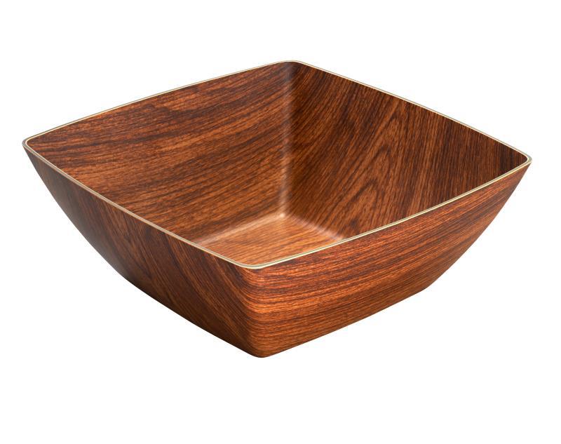 Skål Teak Fyrkantig 290x290x110 mm 69030098
