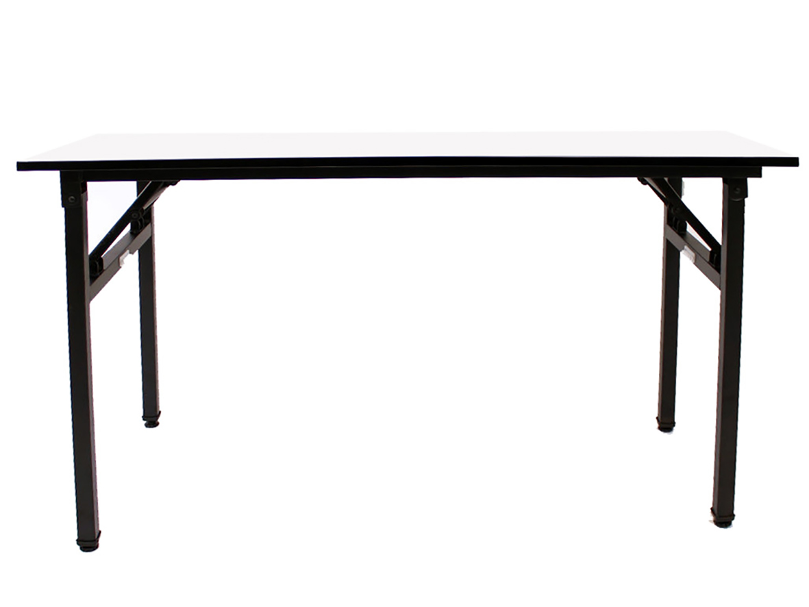 Fällbord Lotus Denver vit/svarta ben 1200x600mm 70402294_1