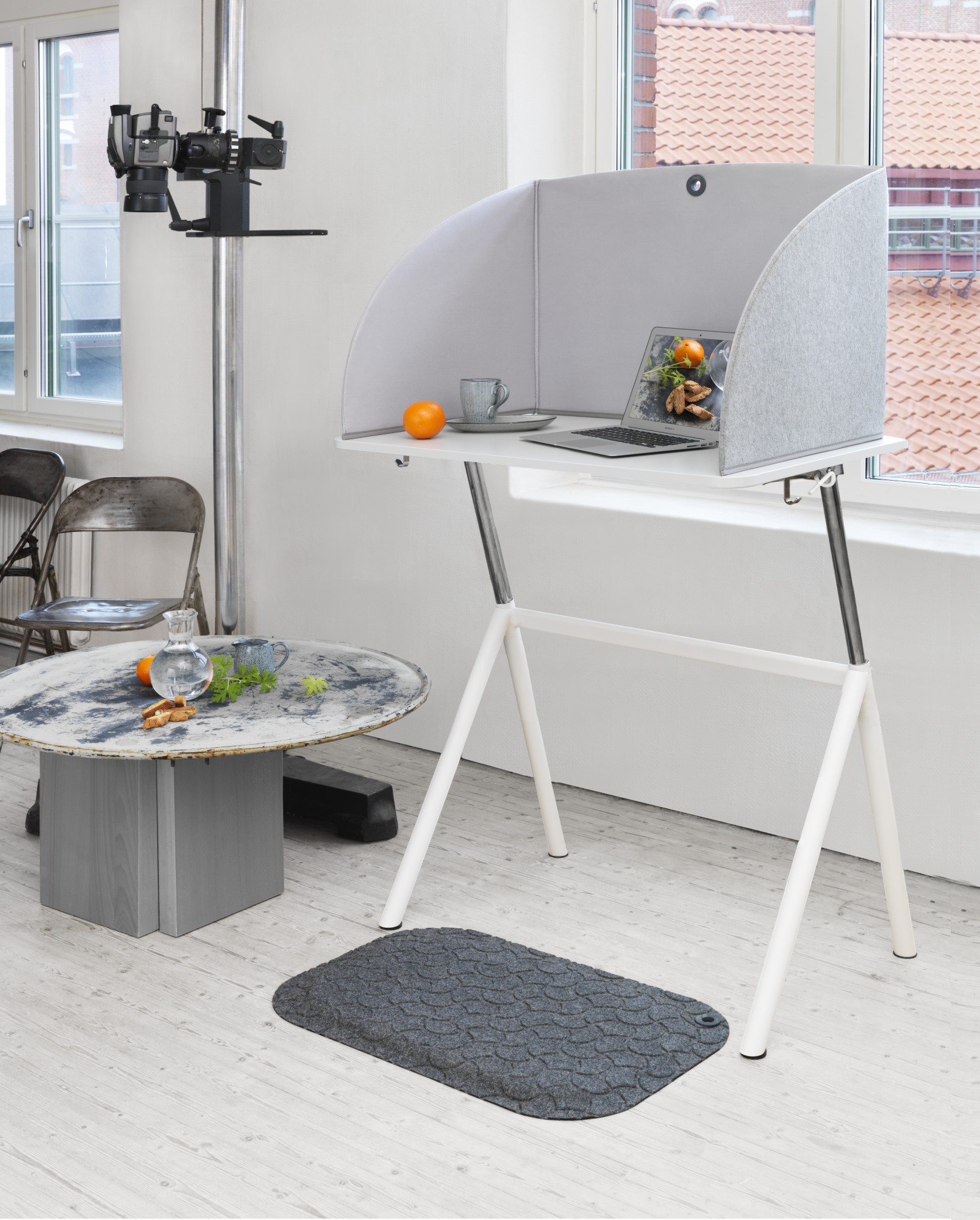 Arbetsbord StandUp Desk vit 960x620x19mm 70508469_2