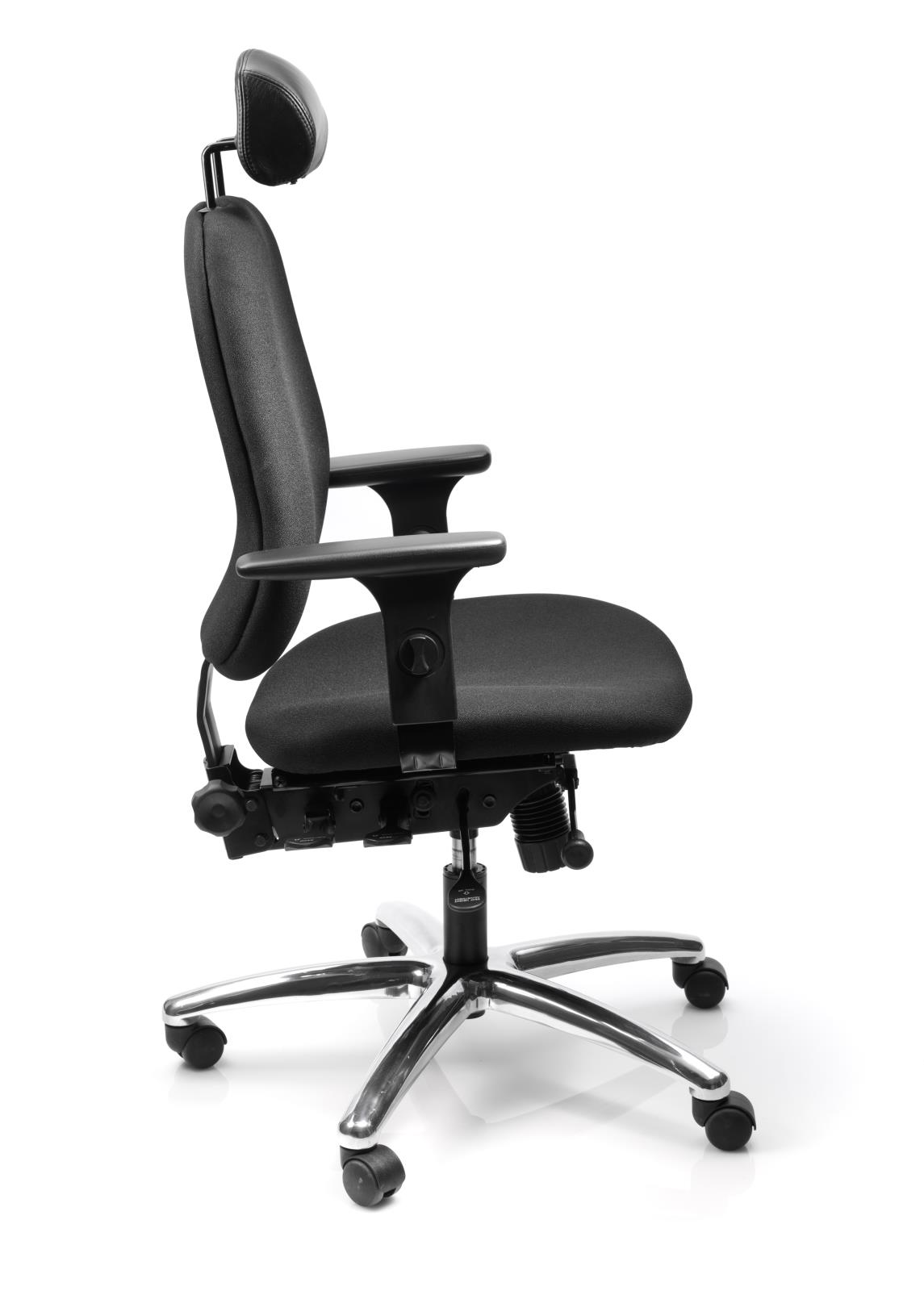 Kontorsstol Officeline Ronna m armstöd & nackstöd svart 70600098_3