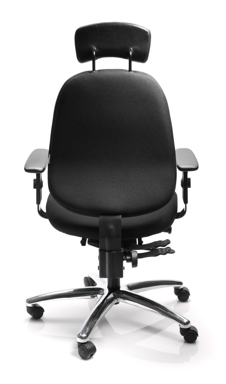 Kontorsstol Officeline Ronna m armstöd & nackstöd svart 70600098_5