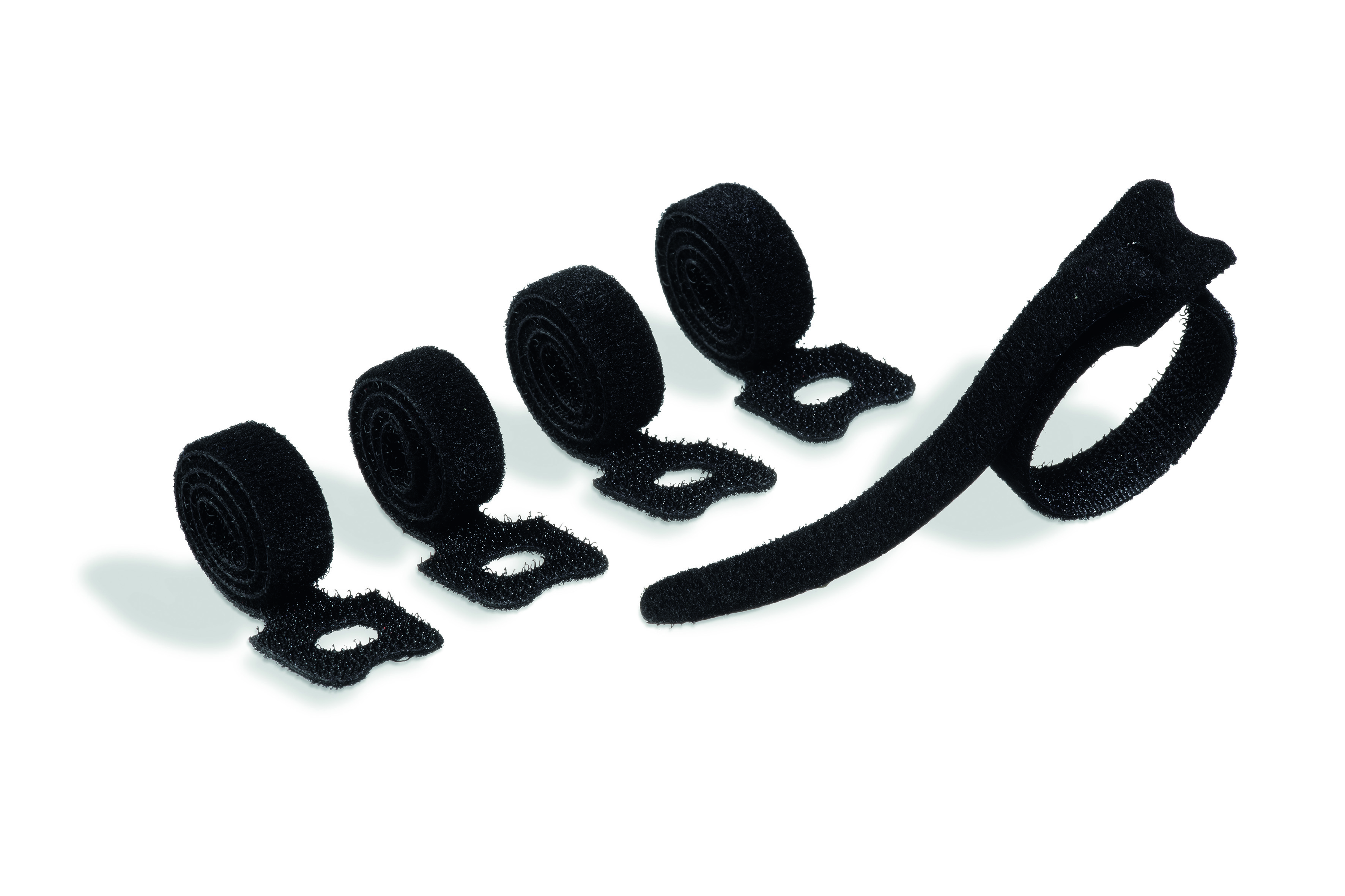 Självlåsande kardborrband Durable Cavoline Grip tie svart 70620257_1