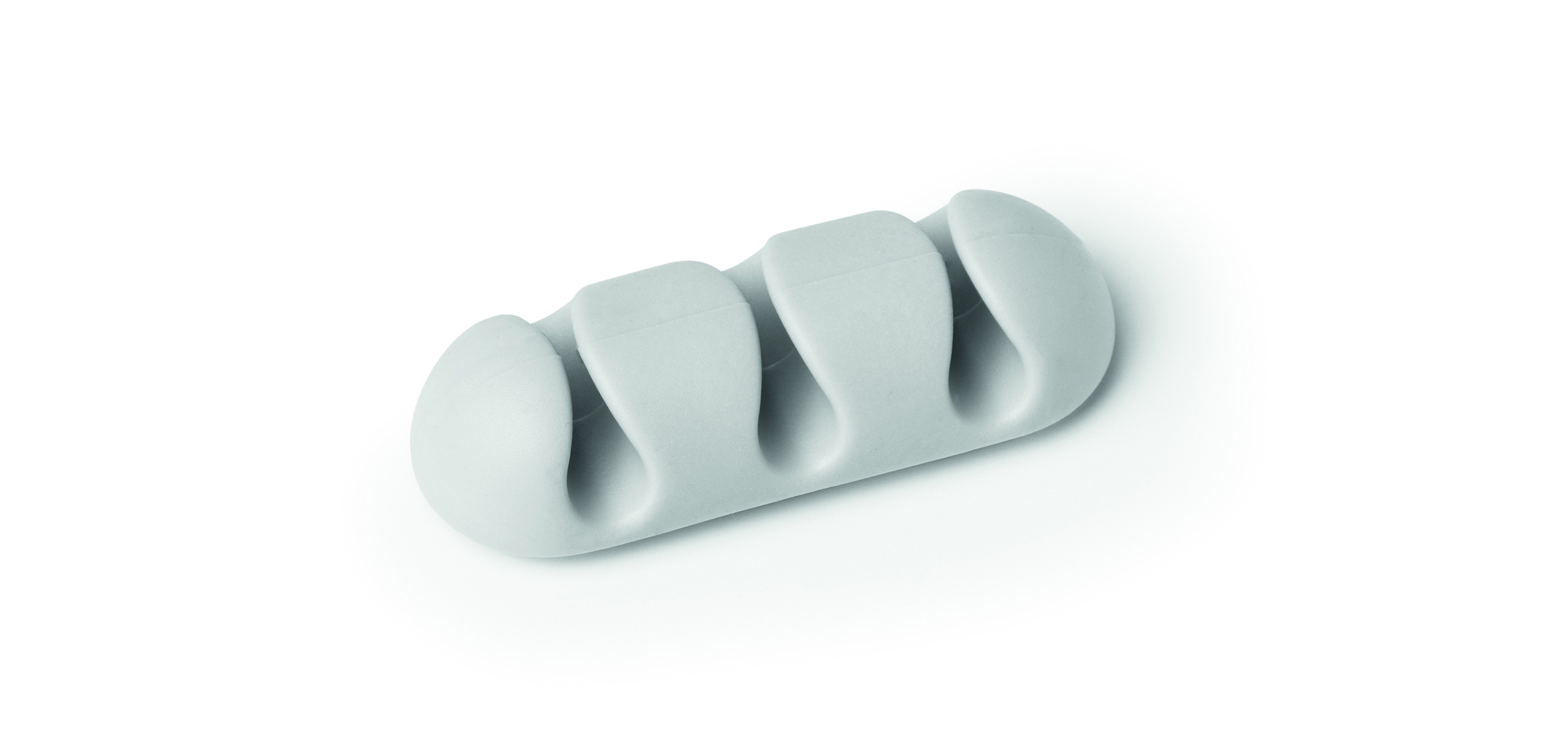 Självhäftande kabelklämma Durable Cavoline Clip 3 grå 70620263_2