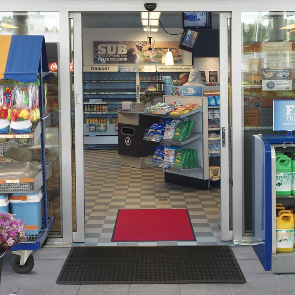 Skrapmatta Matting light svart 106x157cm 71100014_4