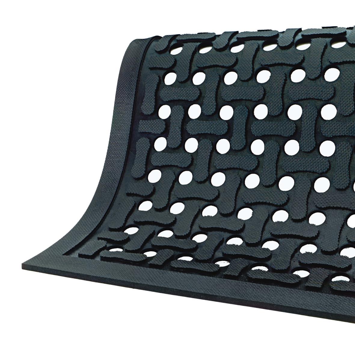 Arbetsplatsmatta Matting svart 56x85 71100029