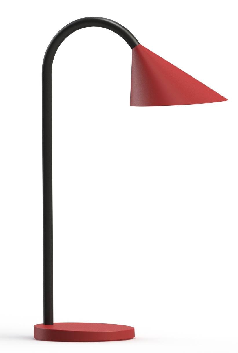 Bordslampa Unilux Sol LED röd 72010183_1