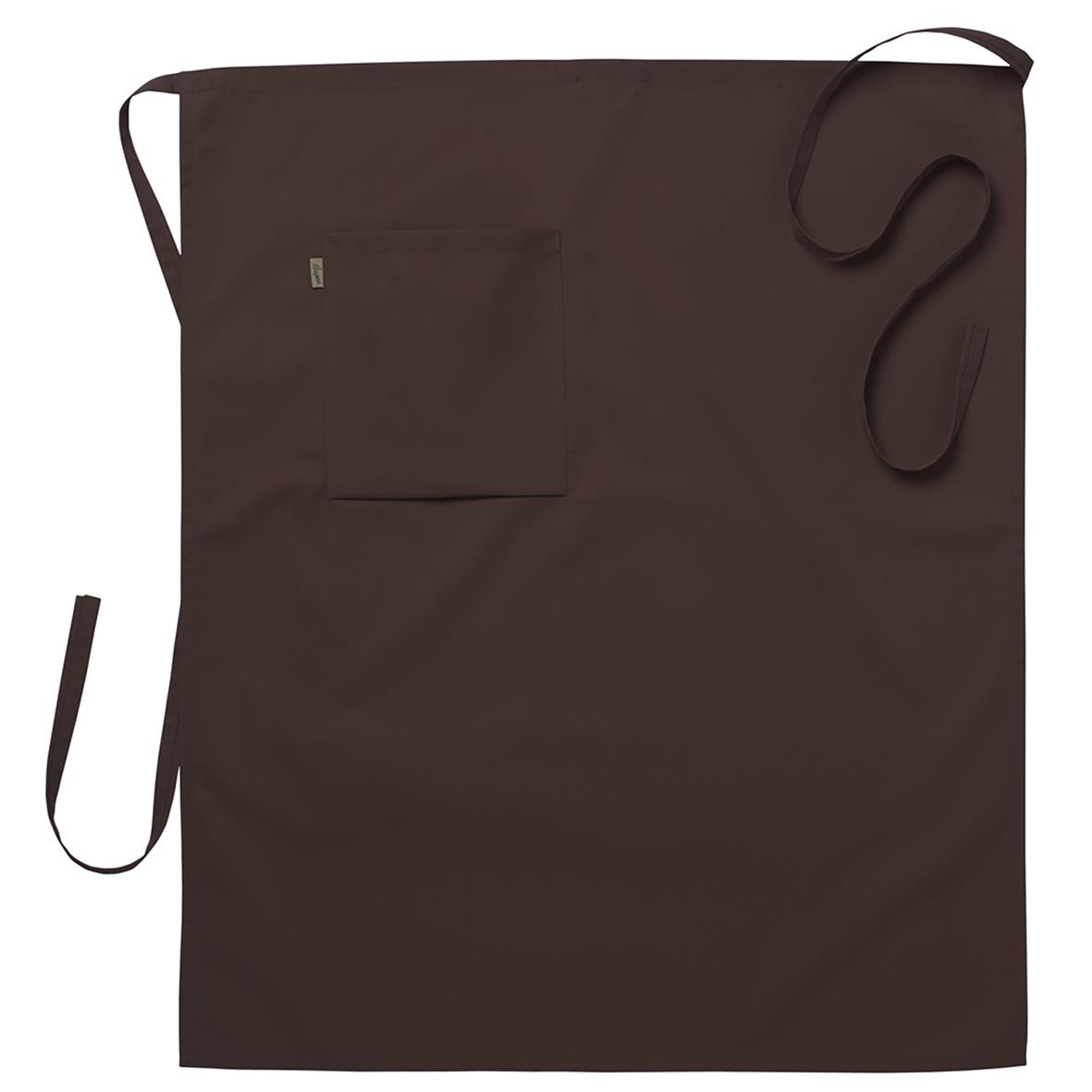Förkläde midje brun 75x85cm 73110025