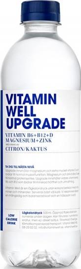 Energidryck Vitamin Well Upgrade PET 33cl inkl pant 74030096